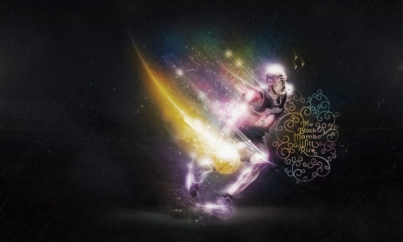 Basketball Player in Motion — Black