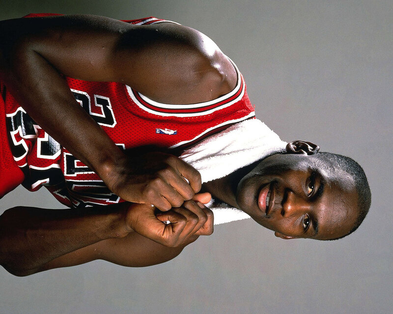 Basketball Player in Red Jersey — Confident