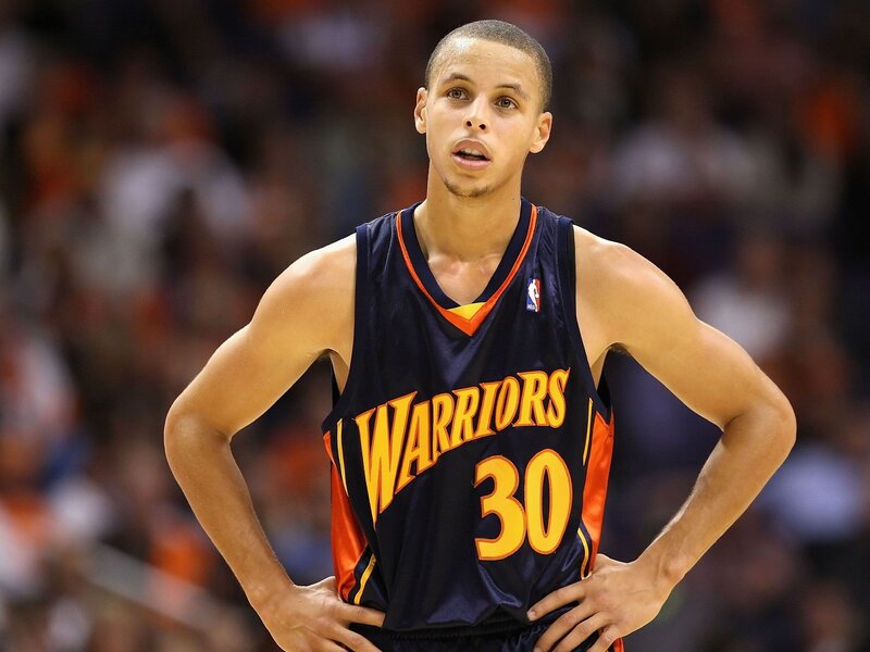 Basketball Player in Uniform — Blue, Focused, Photograph