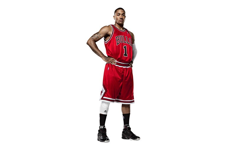 Basketball Player in Uniform — Red, Confident