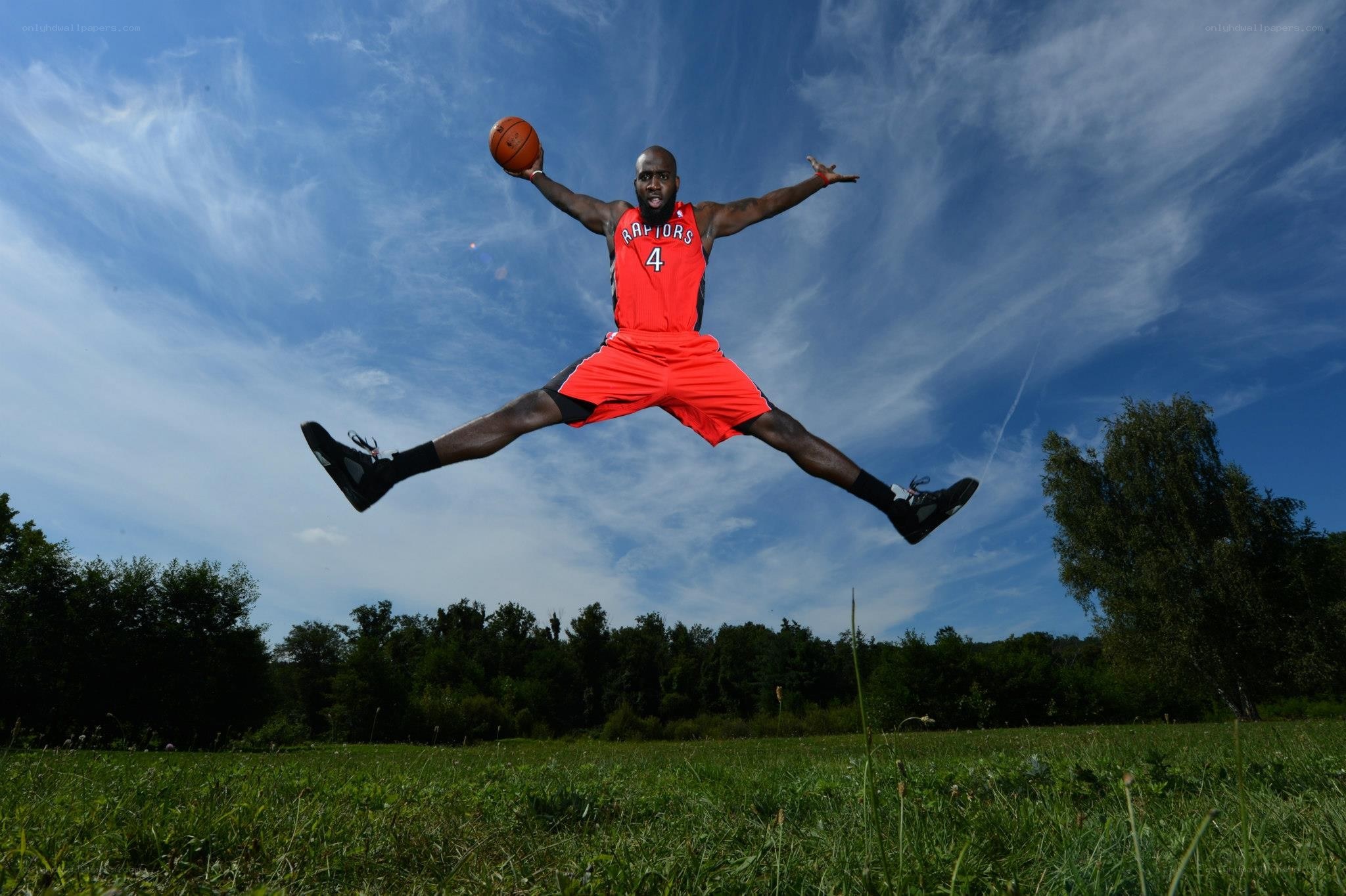 basketball player jumping