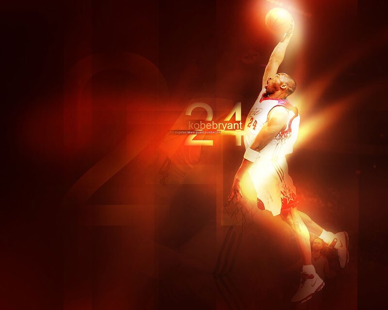 Basketball Player Shooting — Red, Dramatic, Digital Art, Jersey