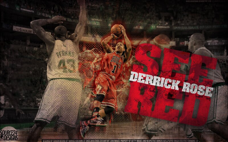Basketball Player Shooting — Red, Intense, Digital Art