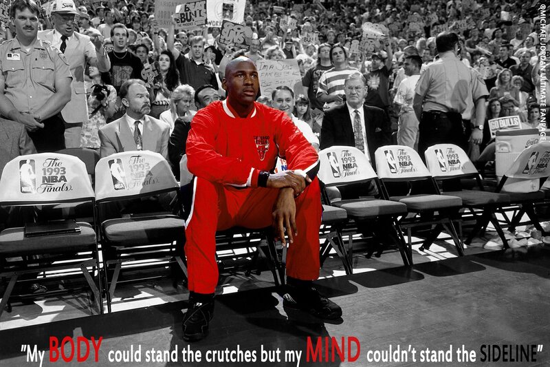 Basketball Player Sitting — Red