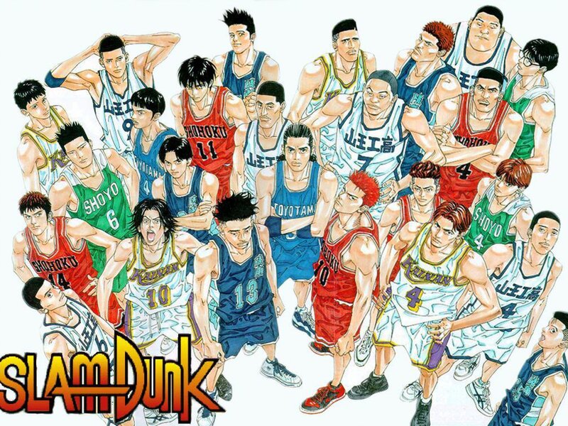Basketball Players Group — White
