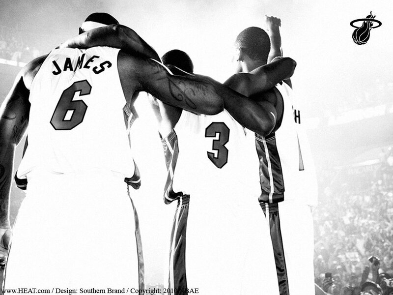 Basketball Players Hugging
