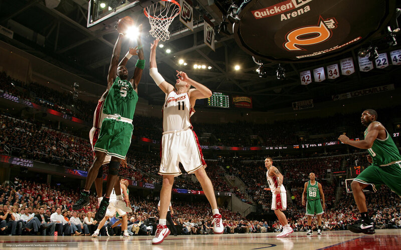 Basketball Players in Action — Green, Intense, Night