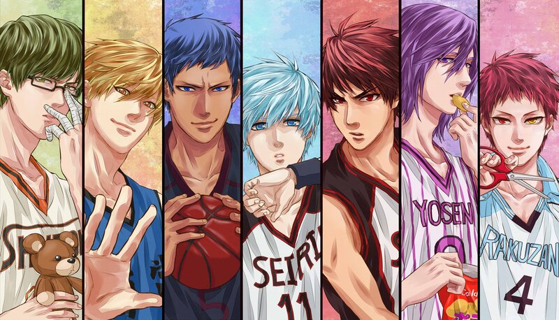 Basketball Players in Uniforms — Blue