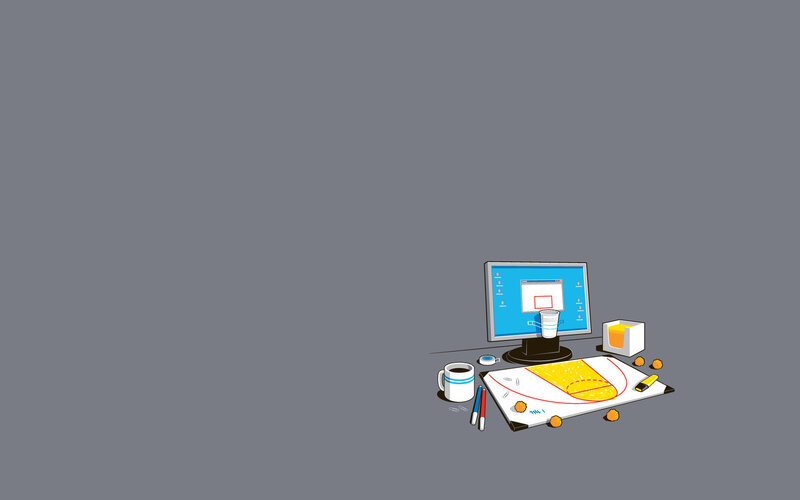 basketball strategy desk
