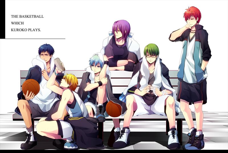 basketball team resting