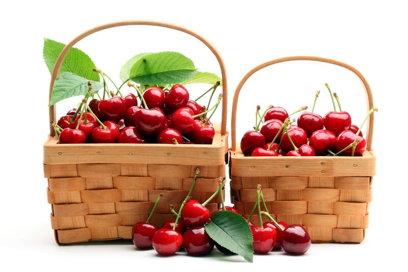 Baskets of Cherries