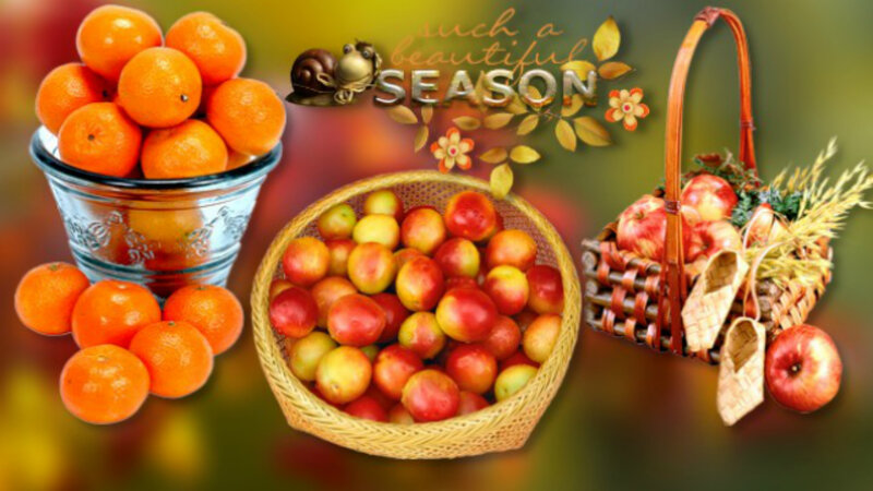 Baskets of Fruit