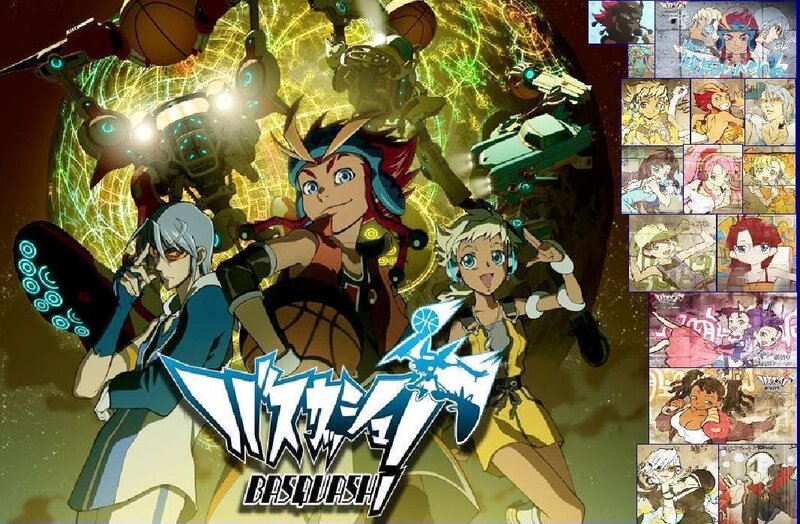Basquash anime promotional art