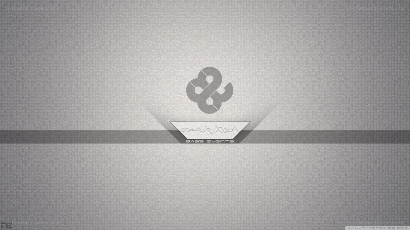 Bass Events logo on gray background