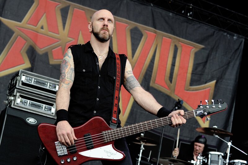 Bassist on Stage