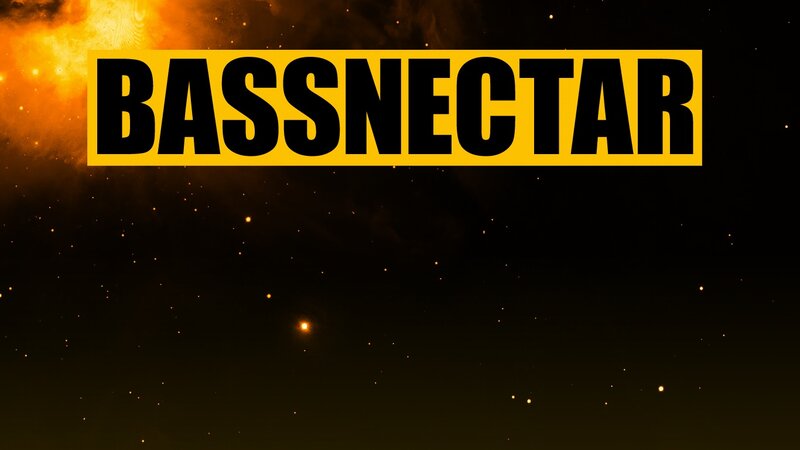 Bassnectar logo on space background