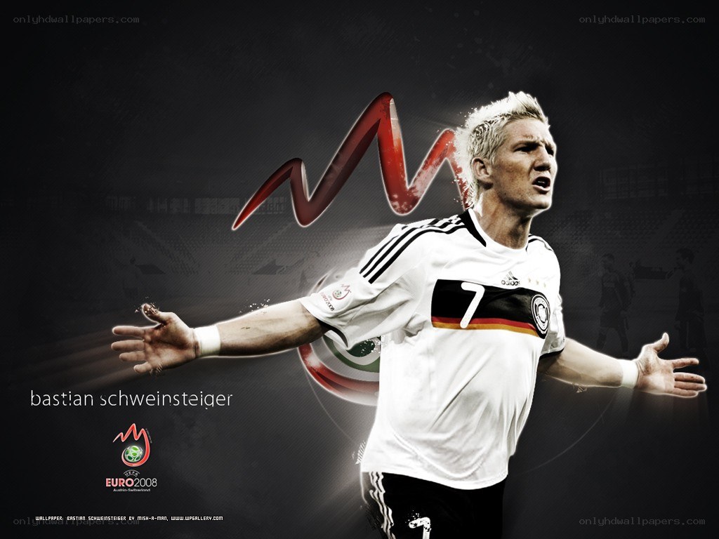 Bastian Schweinsteiger celebrates