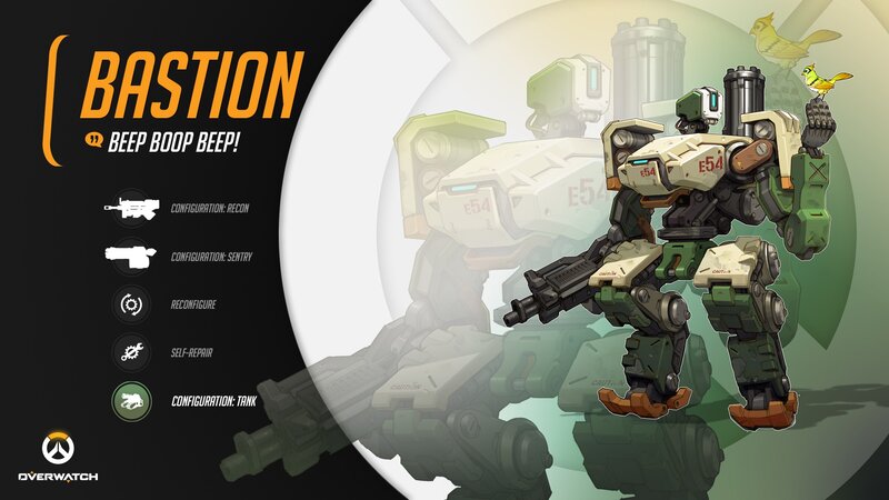 Bastion Robot Character