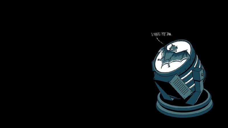 bat in spotlight hates job