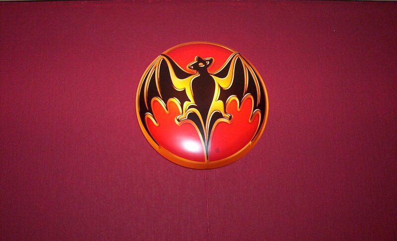 Bat Logo on Wall