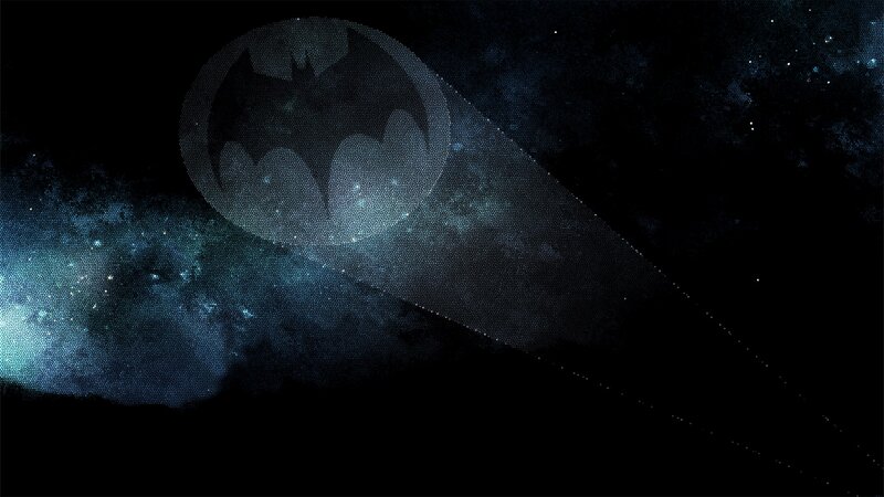 Bat Symbol in Space