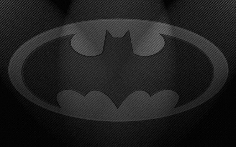 Bat Symbol on Textured Background