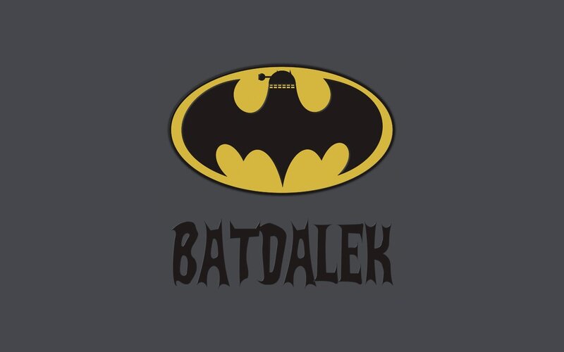 Bat Symbol with Robot