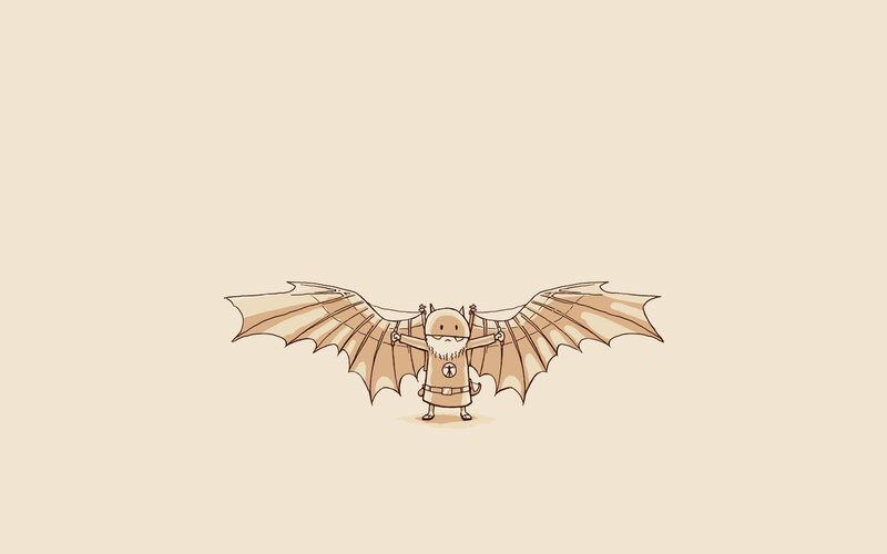 Bat-winged Character