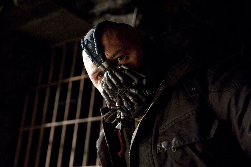 Batarang-masked Man — Black, Dark, Intense
