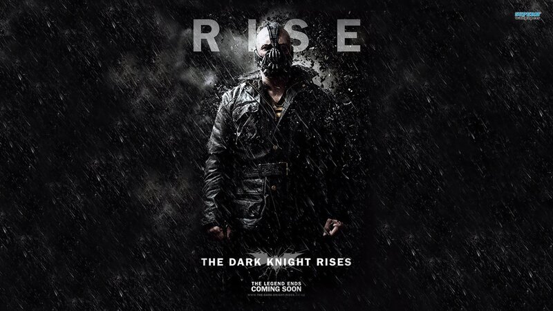 Batarang-wearing Man in Rain
