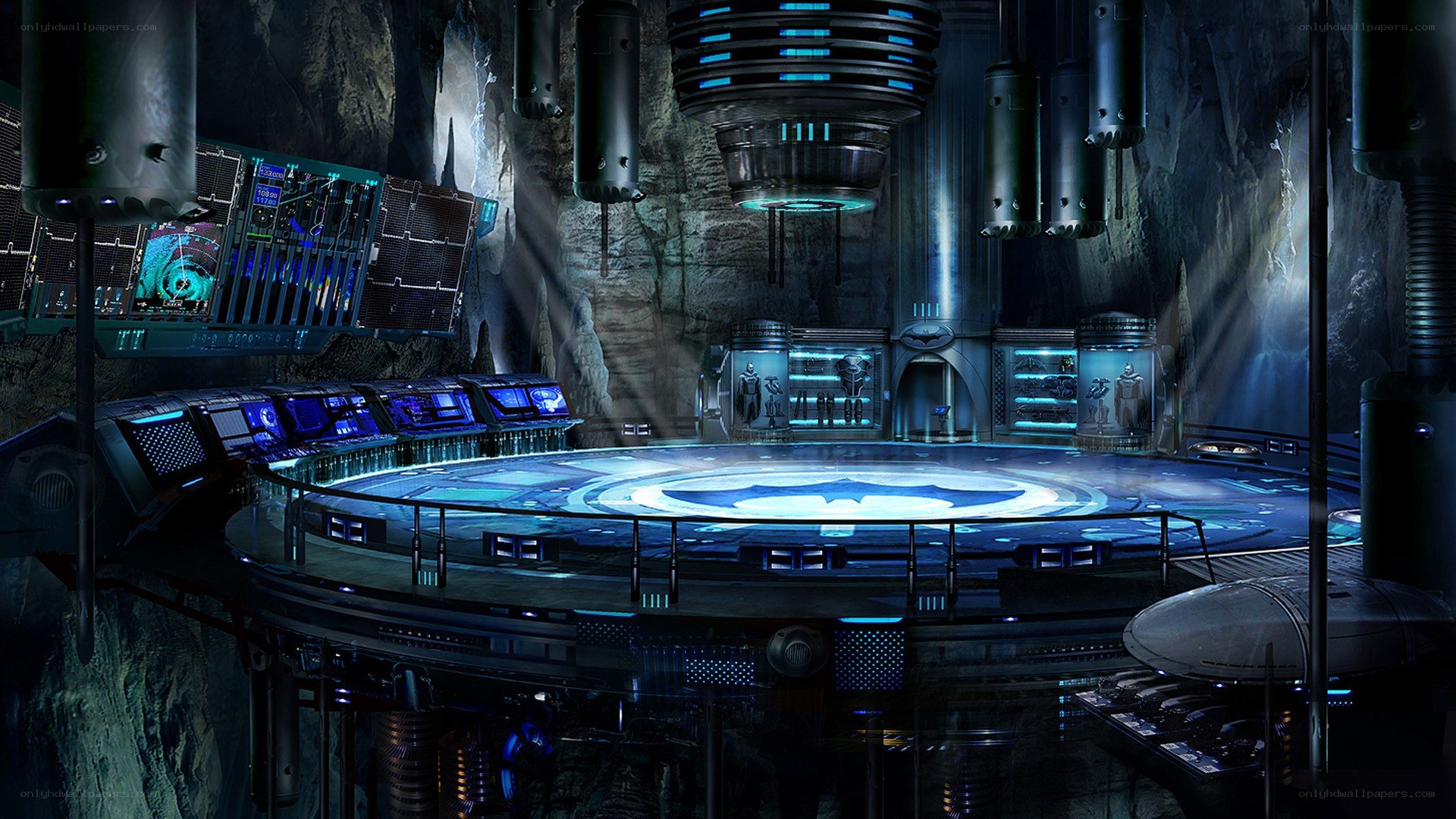 Batcave control room