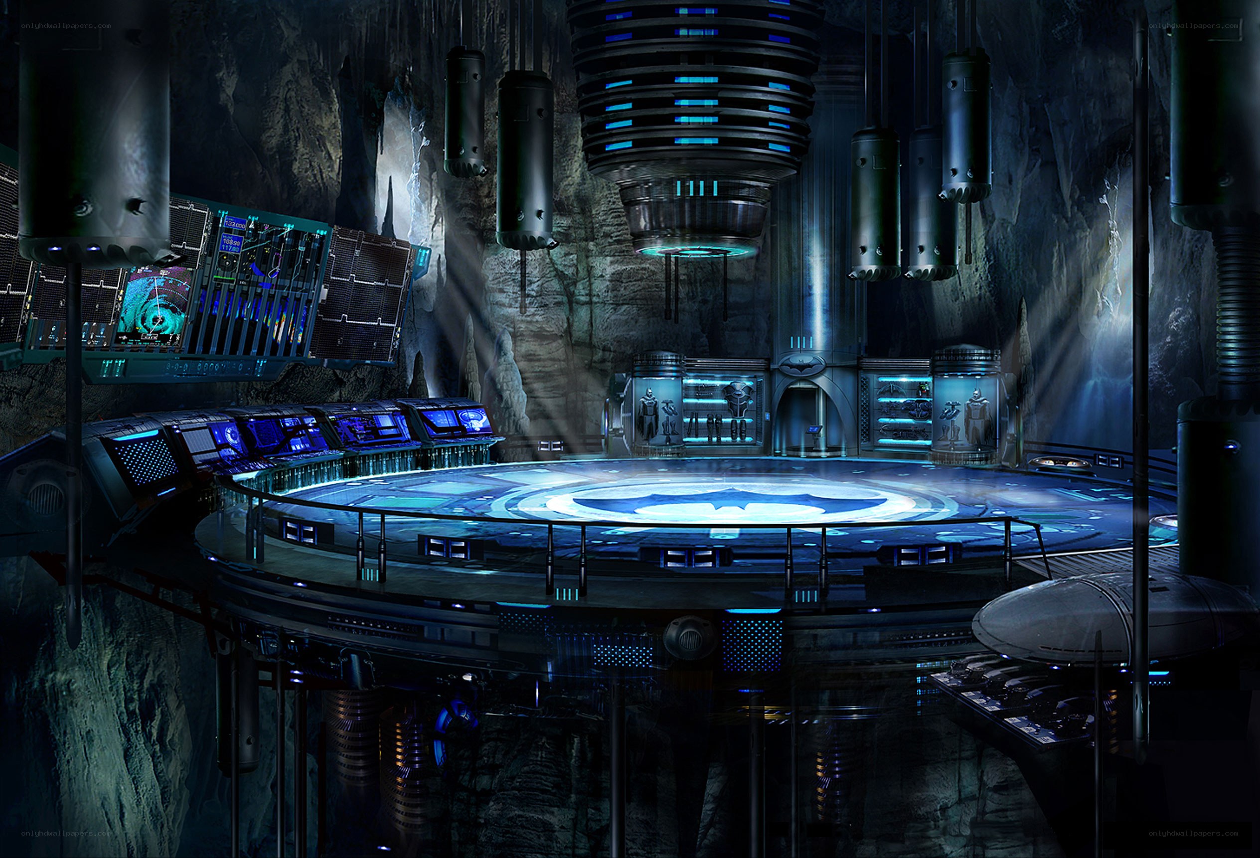 Batcave control room
