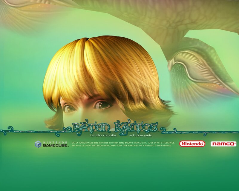 Baten Kaitos game title screen