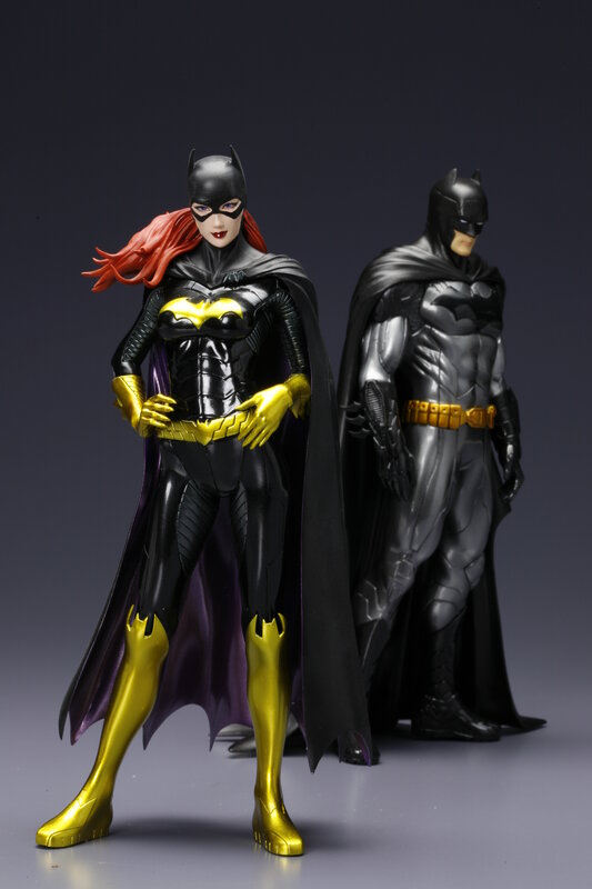 Batgirl and Batman Figures