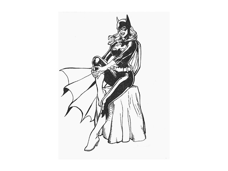 Batgirl Character — Black