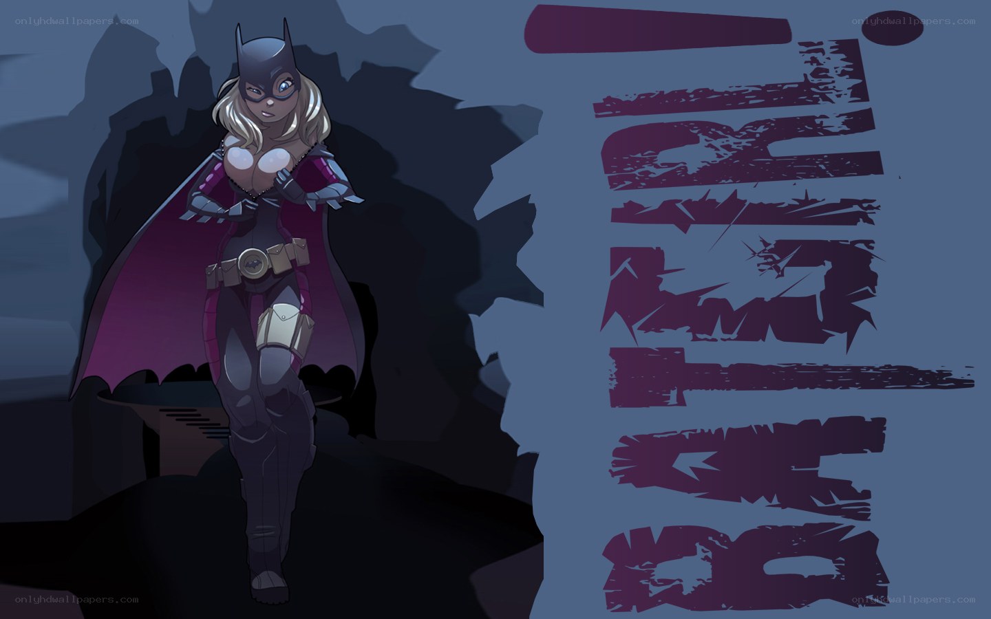 Batgirl character illustration