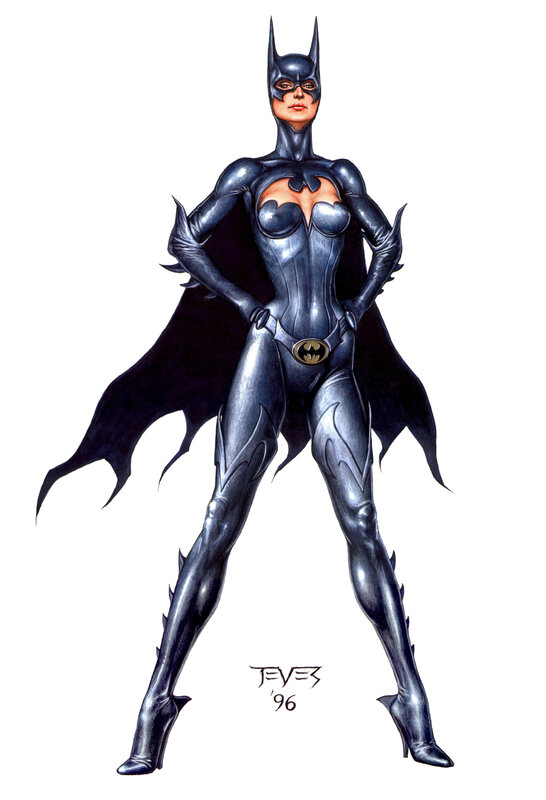 Batgirl concept art