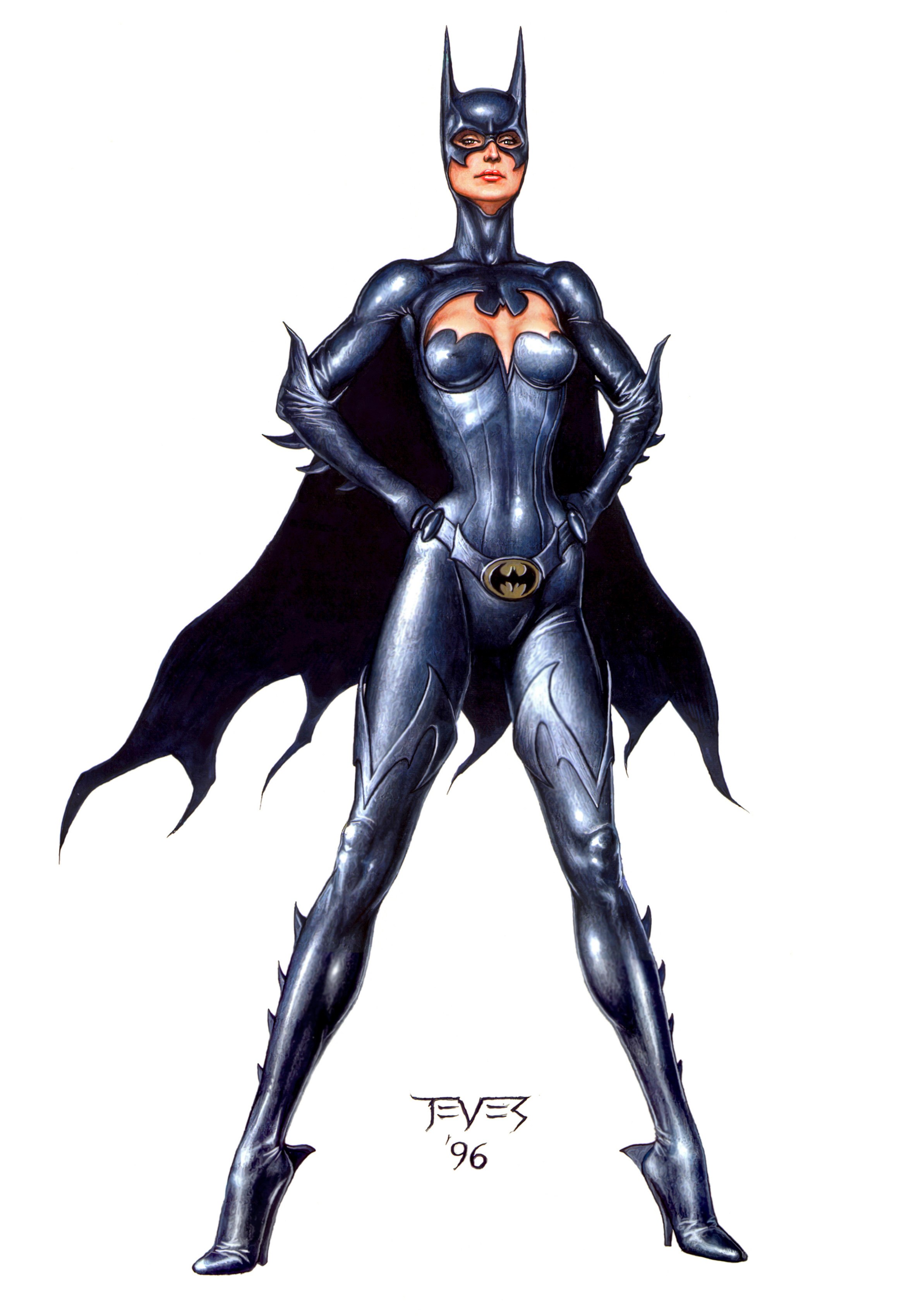 Batgirl concept art