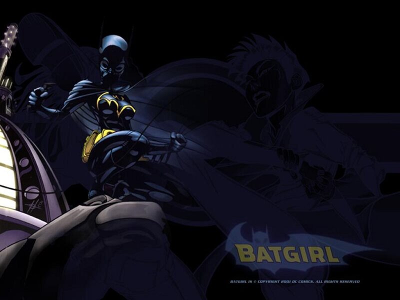 Batgirl in action