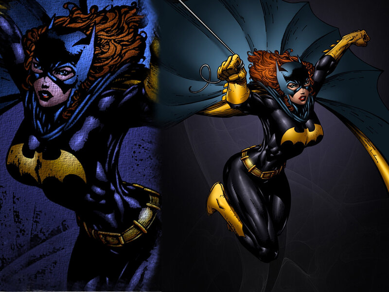 Batgirl in action