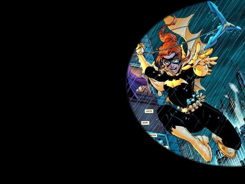 Batgirl in Action — Black