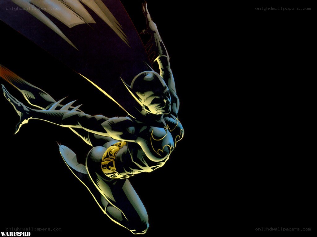 Batgirl in action pose