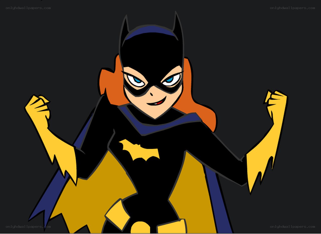 Batgirl in action pose