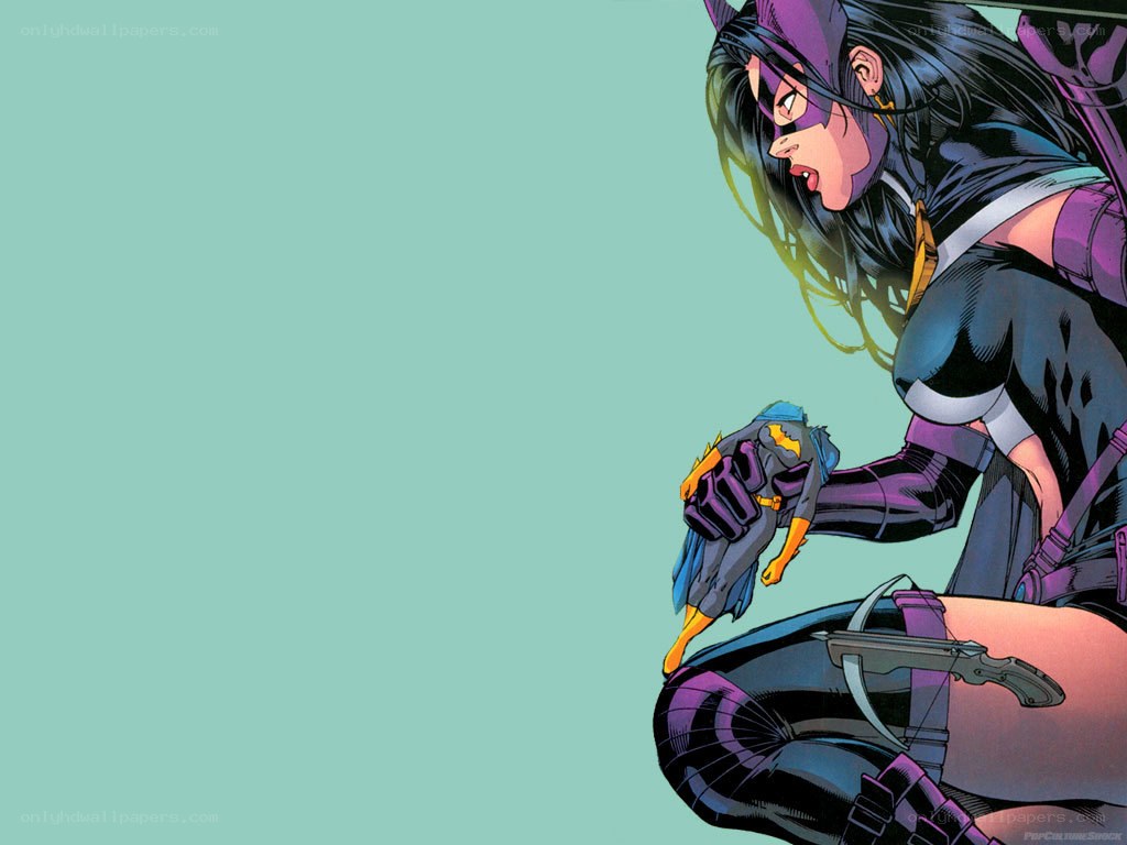 Batgirl in action pose