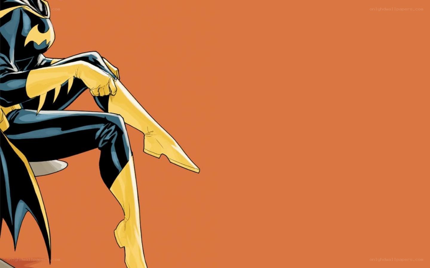 Batgirl in action pose