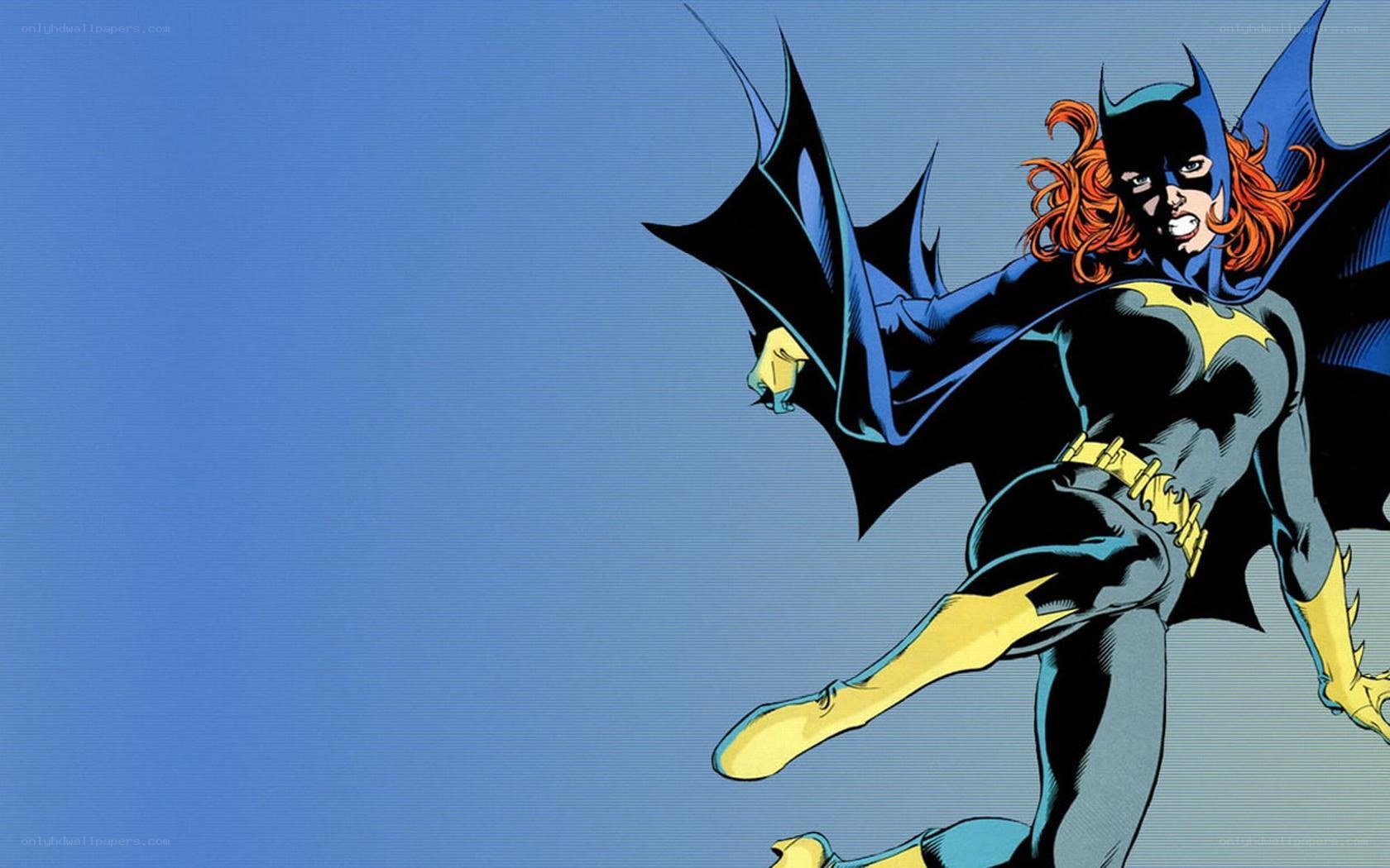 Batgirl in action pose