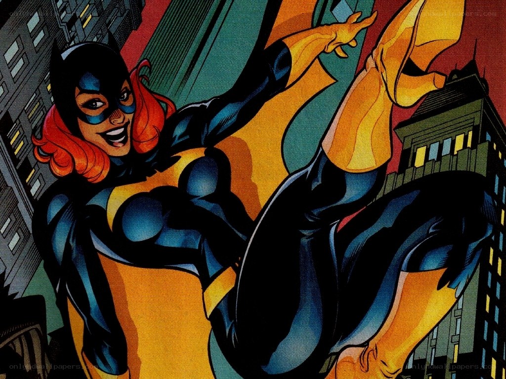 Batgirl in action