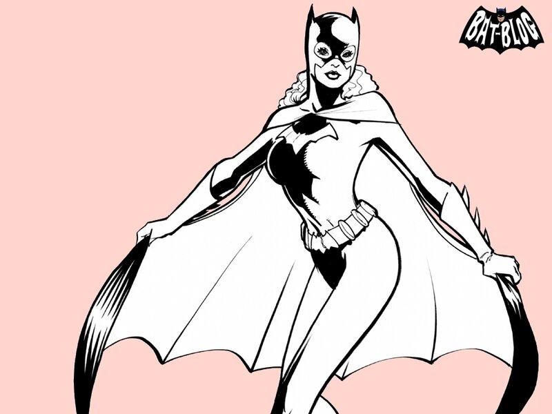 Batgirl in classic costume