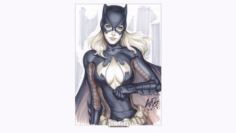 Batgirl in costume