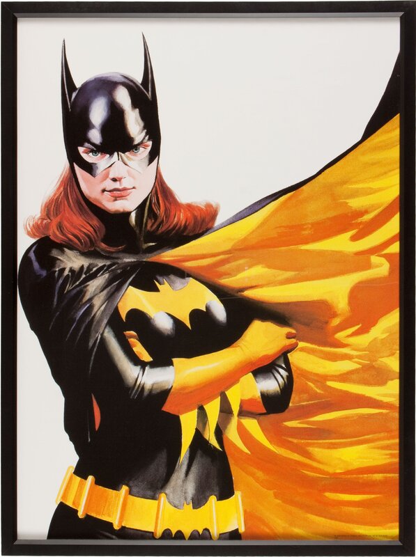 Batgirl in costume portrait